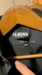 KEMEJA ALISAN POLOS WARNA PUTIH LENGAN PANJANG (SLIM FIT)