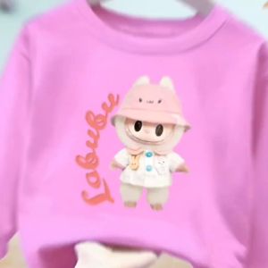 Pakaian Kaos Atasan Anak Usia 1-12 Tahun Dengan Desain Labubu Monster