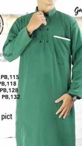 Jubah Pria Gamis Pria Dewasa Jubah Gamis Pria Terbaru Terlaris Ukuran Jumbo Bahan Adem dan Lembut