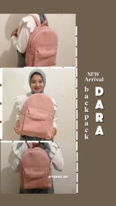 Tas Ransel Darra Tas Sekolah Serbaguna Corduroy Backpack