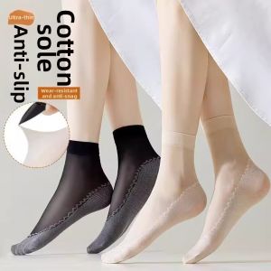 rosekey | Non-slip Durable Cotton Short Socks For Senior Women