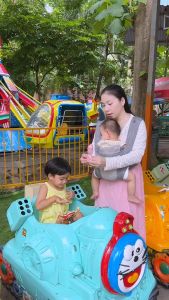 Địu Em Bé Sơ Sinh 3-36 Tháng Gọn Nhẹ Tiện Lợi 4 Tư Thế Đa Năng Thoáng Mát Baby-S – SSS046