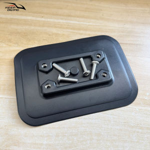 1 Pcs Inflatable Boat Fishing Rod Holder Fixed Base PVC Glue-On Pad Rubber Boat Fishing kayak Accessory Fish Finder Mount Fix