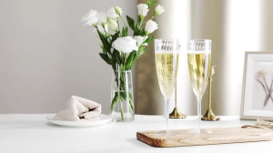 50pcs Party Premium Disposable Clear Wine Glass Wine Champagne Glass/Plastic Wine Glass/Champagne Glass Disposable/Disposable Wine Glass/Plastic Wine Cup
