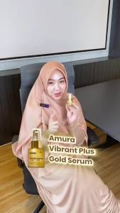 Serum Gold Amura Skincare Official - Anti Aging Treatment - Serum Penghilang Flek Hitam Paling Ampuh Mencerahkan Kulit Kusam Anti Penuaan Dini Anti Keriput Serum Penghilang Flek Melasma Menyamarkan Garis Halus Wajah Serum Meratakan Tekstur Wajah