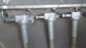 Honda K20 K24 Honda K20A K24A Ignition Plug Coil With Socket & Long Wayer - Used Item JAPAN