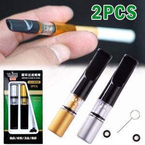 2 PCS Washable Reusable Filter Anti-Smoking Quit Addiction Filters