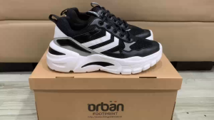 Giày Sneaker Urban Footprint cao cấp TM2106 cho nam màu đen 100% chính hãng bảo hành 03 tháng với lỗi nhà sản xuất