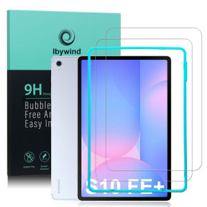 Ibywind For Samsung Galaxy Tab S10 FE+ Screen Protector (Pack of 2) with Easy Install Kit