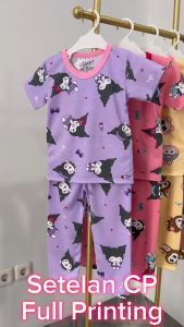 SETELAN BAJU ANAK CEWEK 1-8 TAHUN CP PRINTING "LAAMI SERIES" / SETELAN BAJU ANAK KELFI