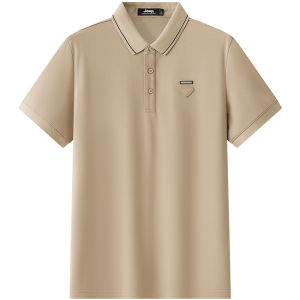 Jeep | Jeep Mens Outdoor Casual Polo Shirt Breathable Quick Dry Cool Feeling Short Sleeve Summer T-Shirt Ultra Light Anti-static