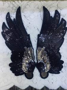 Sticker Cánh Đính Kim Sa lấp lánh Siêu Sịn-H2Store Chuyên Linh Kiện Giá Rẻ