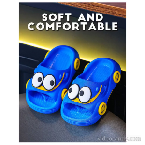 SANDAL SLOP IMPORT ANAK LAKI LAKI LUCU KEKINIAN CASUAL SENDAL MOTIF BALITA CAR MOBIL