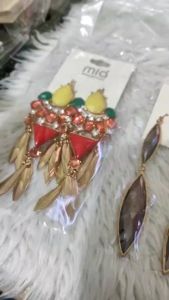 Mia Collections Earings Set Fashion Jewelry Elegant Accessories