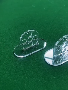 5 Lubang Cue Stroke Trainer Akrilik / Billiard Stroke Exerciser / Alat Latihan Pukulan Billiard