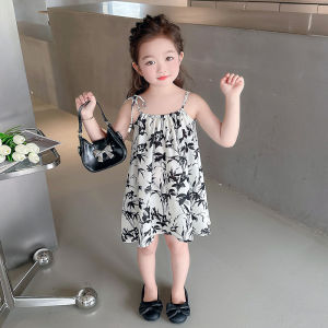 Charming Elegant Thin Strap Girl Dress