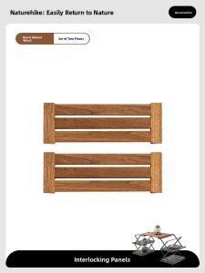 NatureHike | Portable Camping Organizer Rack