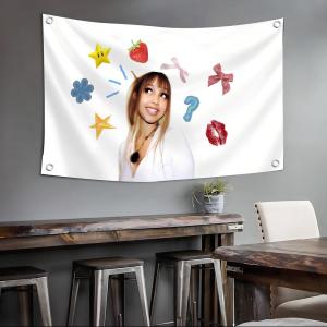 Singer P-Pink-Pantheress Flags Flags Custom Camping Outdoor Garden Room Bedroom Decor Party Backdrops Wall Art Family Gifts