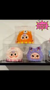 🔥Labubu Macaron กล่องใส่ Upset Duck กล่องใส่ กล่องอะคริลิค 15*10*20ซม. สามารถประกอบเองและวางซ้อนกันได้