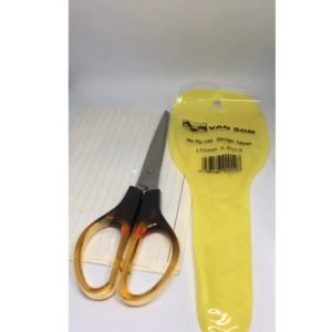 Kéo cắt giấy thủ công loại 172mm siêu bén dành cho học sinh viên văn phòng