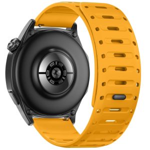 22mm Soft Silicone Band for Huawei Watch GT7/GT6pro/5pro/4pro 46mm Magnetic Strap for Garmin Forerunner 970 570 S70 745 965 47mm