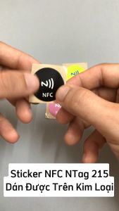 Sticker NFC NTAG215 Dán Trên Kim Loại 30mm Đa Màu - EZoneTech