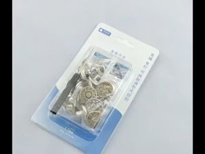 10pcs Detachable Metal Waist Buttons With Patterns Adjustable Metal Pants Button Pin For Clothes