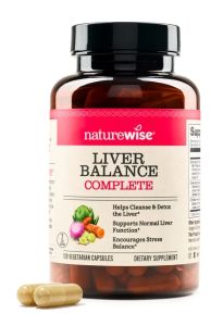 [ PREORDER ]Naturewise -Liver Balance Complete 60 Vegetarian Capsules
