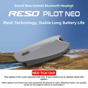 ResoPilot | Bluetooth Headset with Mesh Intercom Noise Cancelling for Motorcycle Helmets