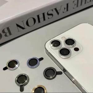 2022 HOT iPhone 13 pro max 11 pro max 11 pro max mini เพชรแฟลชฟิล์มกล้องไอโฟนรุ่นใหม่ ฟิล์มเลนส์กล้องแบบวงแหวนครอบทีละเลนส์ ฟิล์มกล้อง