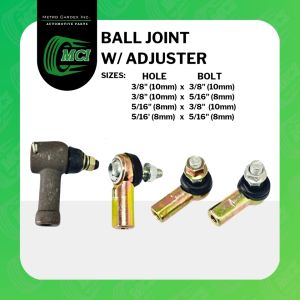 BALL JOINT with Adjuster Left LH Right RH 3/8\" 5/16\" 8mm 10mm Hole Bolt Head Tie Rod End Linkage