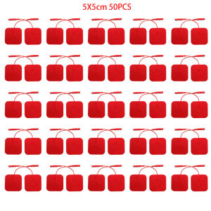 YINHANG | 5*5cm EMS Muscle Stimulator Patch Self-Adhesive Non-woven Fabric Gel Pulse Massage Body Replacement Patch for Muscle Relief