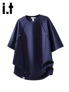 izzue | American Street Style Deconstructed Short Sleeve T-Shirt