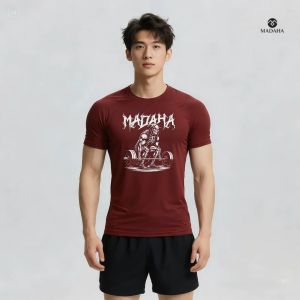 Madaha Kaos Baju Dry fit Jersey Olahraga Fitness