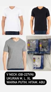 Kaos Dalam Oblong T Shirt Crew Neck V Neck Pria Relic Lengan Pendek