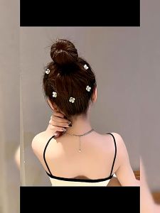 หวีสับผม ลายดอกไม้ ลายดาว ลายผีเสื้อ เครื่องประดับผม แฟชั่นสําหรับผู้หญิง เก็บผมเร็ว หวีคาดศีรษะ จัดระเบียบไรผม มี 18 ลายให้เลือก