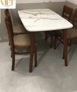 Bộ bàn ghế ăn gia đình - Bộ bàn ghế gỗ nhà hàng  quán ăn