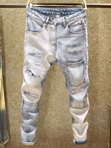 Quần Jeans Denim Co Giãn Ôm Vừa Vặn Cho Nam Có Lỗ Xẻ Quần Jeans Co Giãn Ôm Dáng Có Nhiều Túi Quần Jeans Thời Trang Cao Cấp Cho Nam