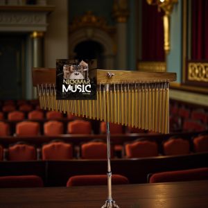 Blacksmith TAIWAN 36 BARS CHIMES BRASS w/ STAND Golden Bar Chimes Bar Percussion Instrument w Tripod