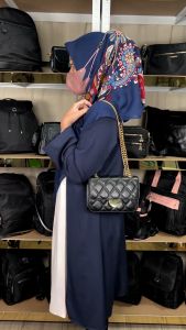 Peonia PNA HWAYOUNG Tas  Selempang Wanita  Elegant Outdoor Sling Bag Anak Remaja Perempuan Crossbody Travel Hp Kecil Shoulder Trendy Fashion Cewek Casual Pesta Style