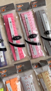 Grip Raket Badminton Bintik Garis dengan Tulang | handgrip bulu tangkis | blebet pegangan batminton