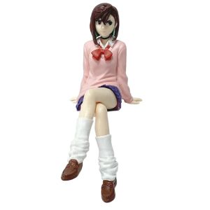 TOPTOY | Hot New Anime Danda Dan Ayase Momo Shiratori Aira Sitting S.H. Transform Assembly PVC Model Toy