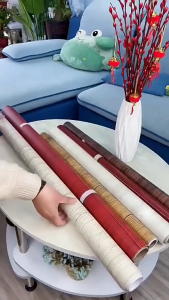 3D Wall Paper Dinding Classical Adhesive Wallpaper Sticker Design Wall Panner Roof Ceiling Sticker Art Nterior