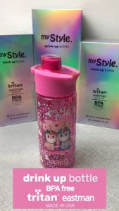 MY Style TM 1153 Junior Drink TRITAN Bottle 450ml for Girls - Botol MinumTeguk Anak Perempuan