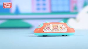 Đồ Chơi Mô Hình Tàu Chạy Bánh Đà Quán Tính Hai Chiều Tiến Lùi Tự Động Họa Tiết Động Vật Hoạt Hình