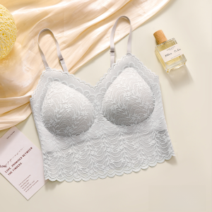 Miiow | Catwoman French Strap Vest Womens With Chest Pad 2025 New Inner Wear Outer Wear Ice Silk Slim Seamless Base Top