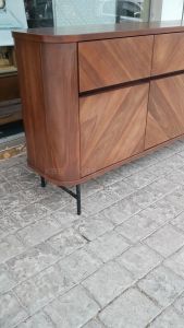 (FREE Installation+Shipping) KBS Genava 6.5FT Sideboard / Buffet Cabinet / 4 Doors + 4 Drawers / Modern minimalist / Mid-Century Modern / L200 x W40 x H85 cm