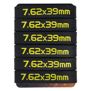 6 Pack Magazine Marking Band for 7.62x39 5.56 NATO 300 Blackout Recessed Letters Magazine Marking Rubber Band Muti-Colors