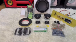 ชุดอะไหล่ประกอบ 6.5” hk 4/100w ไม่รวมตู้