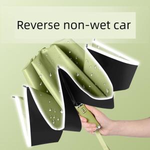 MENGMIAN | Automatic Sun Rain Double-use Thick Inverted Umbrella